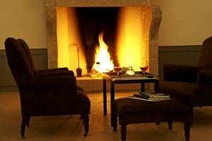 Nimb Bar - Fireplace