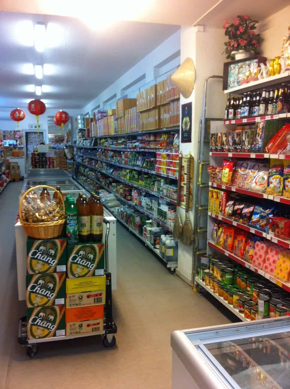 Vietnamesisk supermarked på Amager